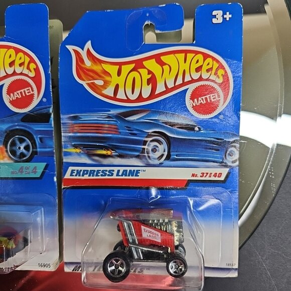Road Rocket And Express Lane Hot Wheels New Sealed Some Wear - Picture 3 of 9